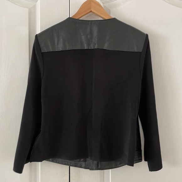 Vintage Nygard Leather and Rayon jacket SIZE M - Picture 5 of 8